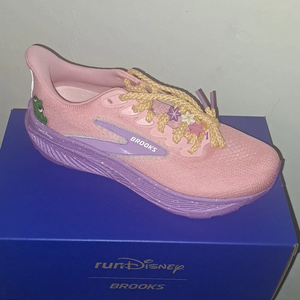 NEW,Brooks,Ghost 17,runDisney,Rapunzel,Tangled shoe,sizes (9.5) Medium (B) - Picture 10 of 16
